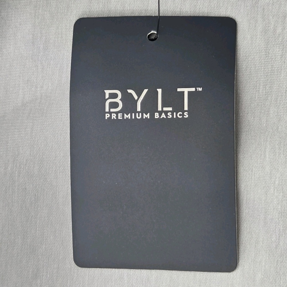 NEW BYLT Roam Knit Adapt Pullover Hoodie Sweatshirt Mens XL Gray Activewear NWT - Picture 6 of 10